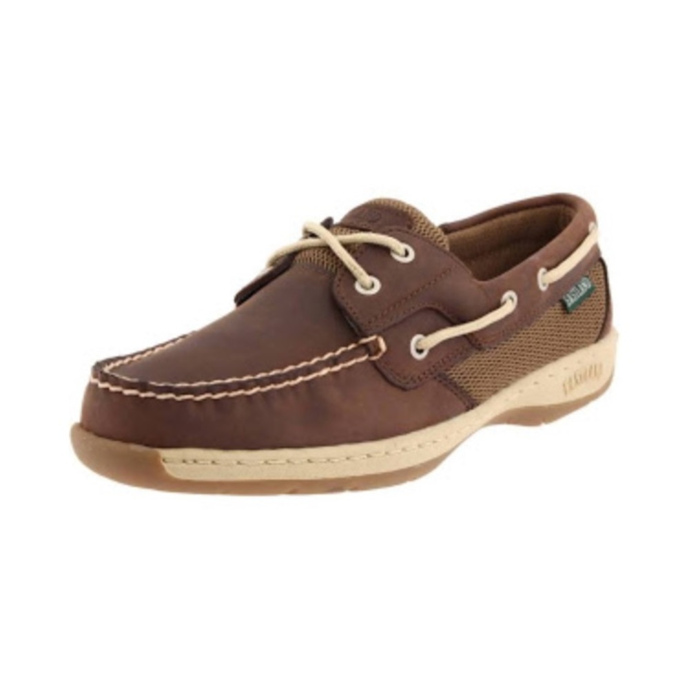 Leather Boat Shoes -- Size 8
